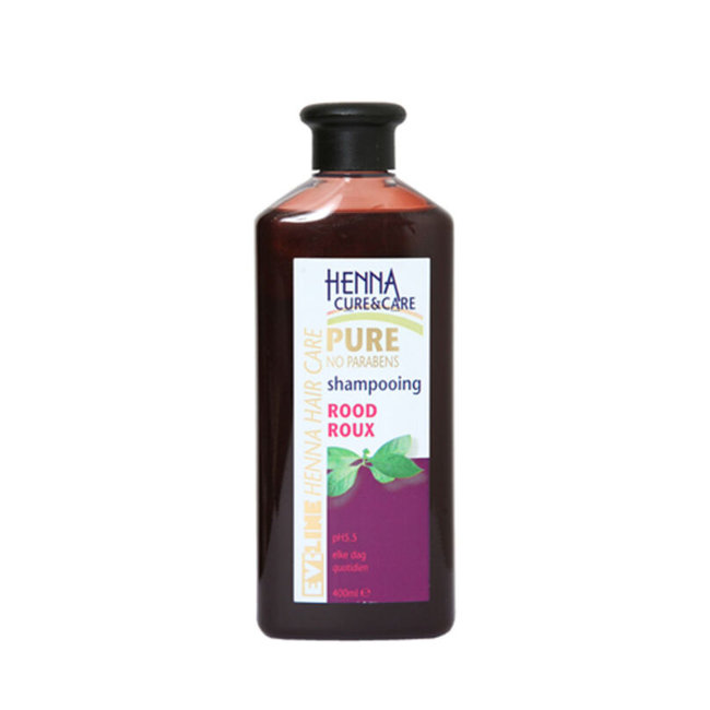 Evi-Line Henna Cure&Care Shampoo 400ml Rood haar