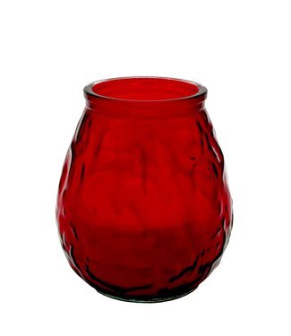 Spaas  Kaars in glas Enlight Rood - set 6