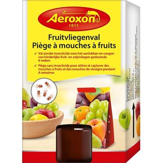 Aeroxon Fruitvliegenval 40ml Zwart 2-delig