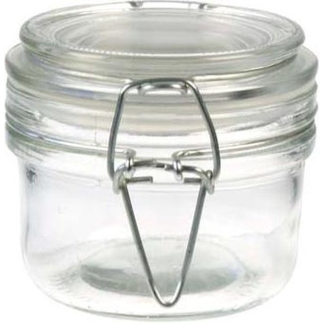 Cosy & Trendy Pot Met Clip 18cl D8,5xh7cm Rond Glas