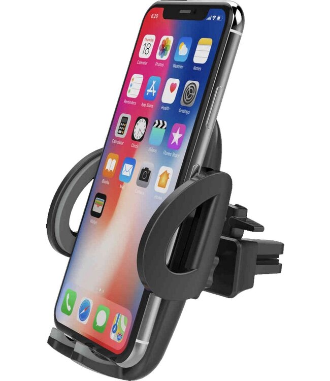 Philips Auto Houder voor Smartphone - Ventilatierooster - Universeel - Telefoons van 52-95 Millimeter