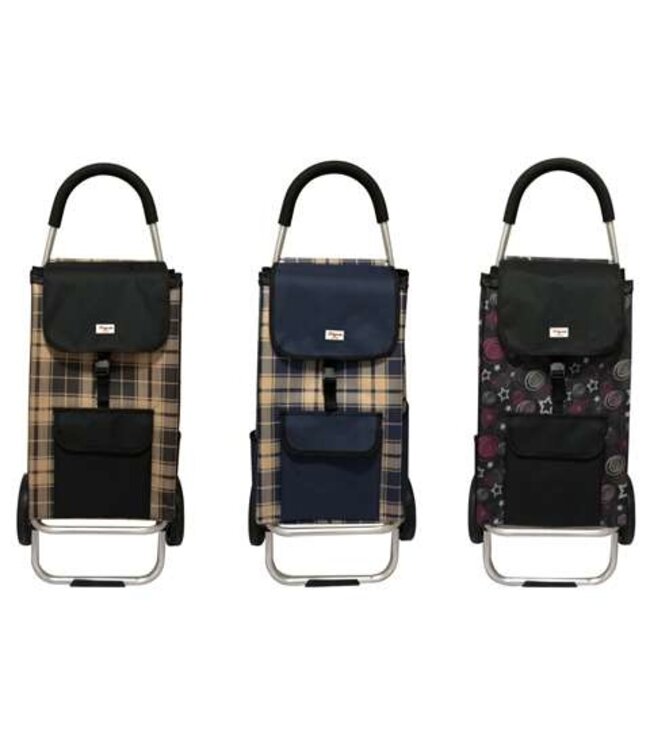 Maxime Home Boodschappenwagen 3 decors - 48L