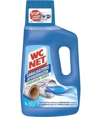 WC NET Onderhoud afvoerbuizen met biologisch stoffen Marine - 1 L