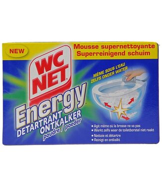 WC NET Energy ontkalker poeder wc - 6 x 60 gram