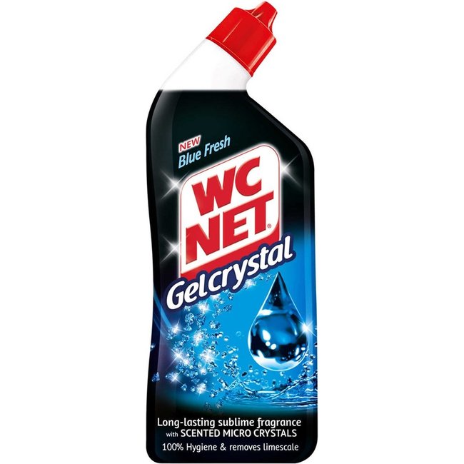 WC NET Toiletreiniger Gelcrystal Blue Fresh 750ml