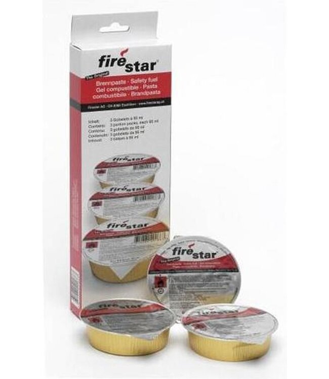 Pyrogel Brandpasta 3 x 95g voor fondue