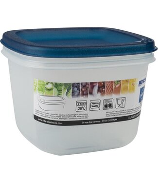 EDA Diepvriesdoos - vierkant - 2,5L