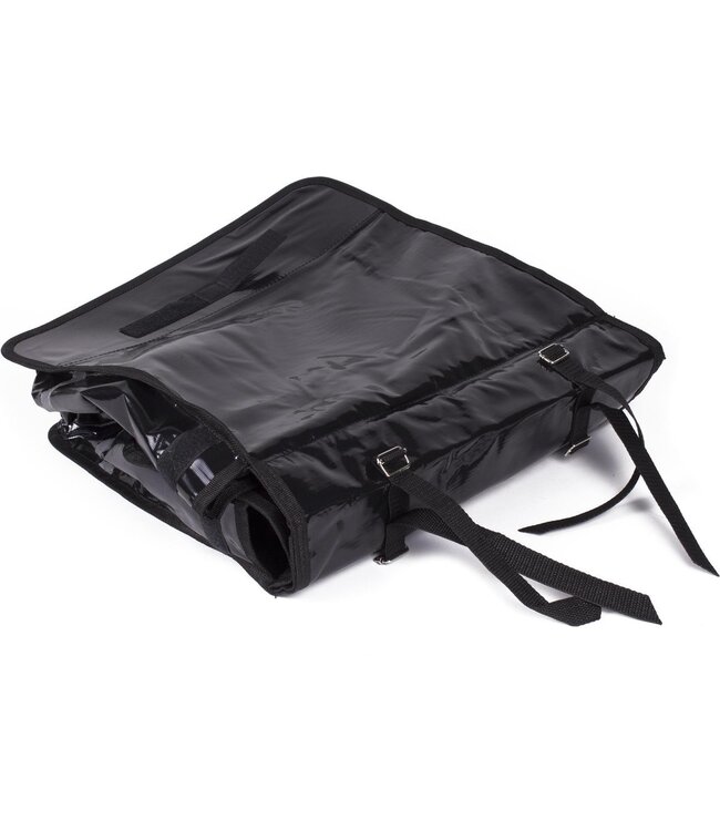 Lastpak Dubbele fietstas 46L zwart