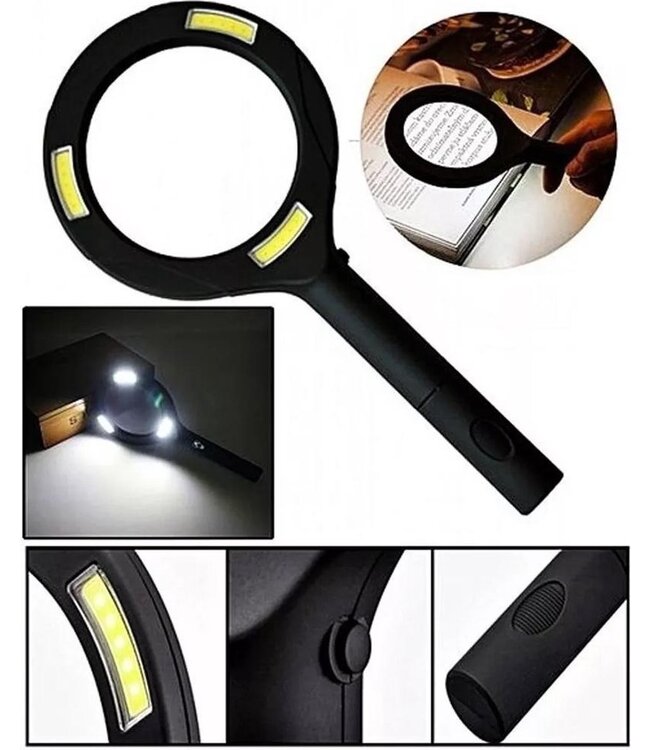 Benson Leeslampje met vergrootglas