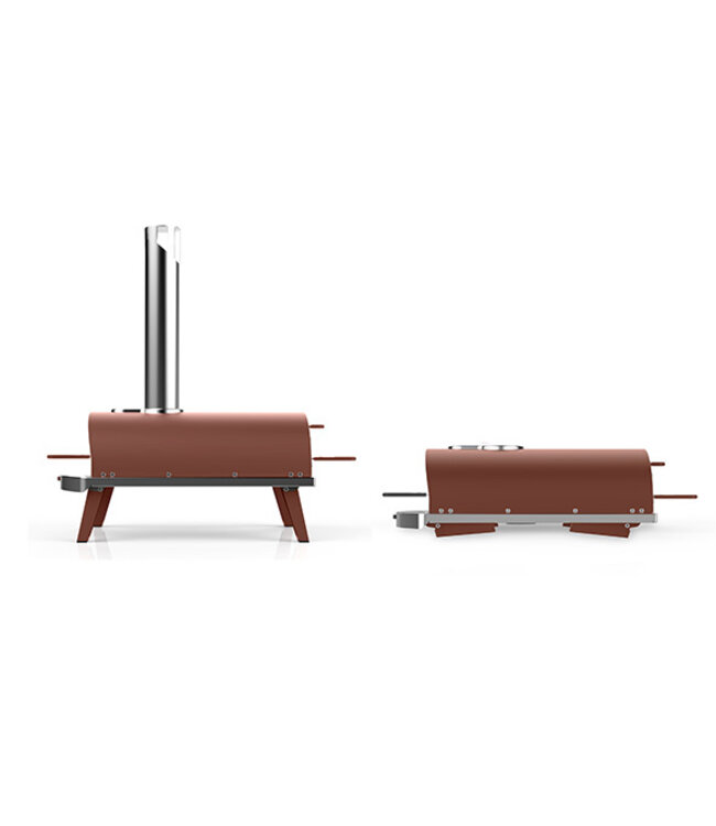 ZiiPa Pizza oven - 40x73H72,5cm - terracotta