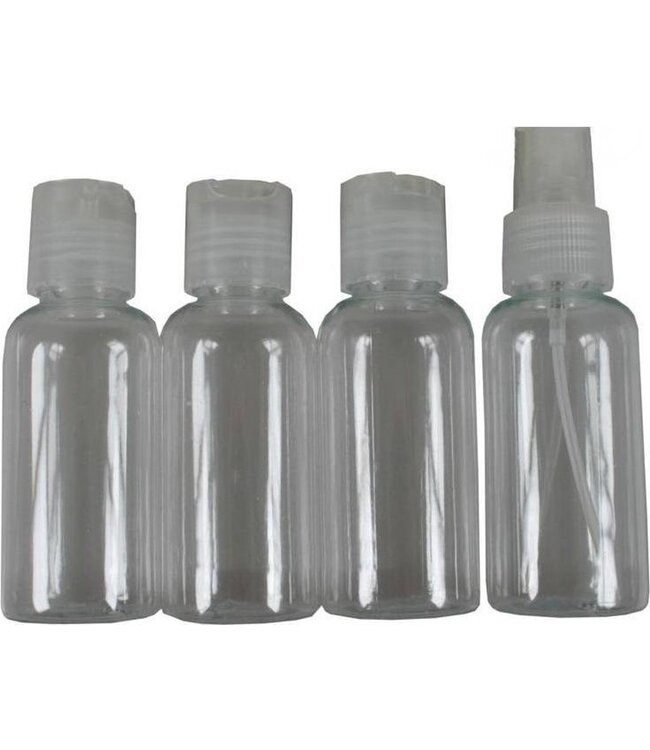 Benson Reisflesjes - PVC - 4 Delig