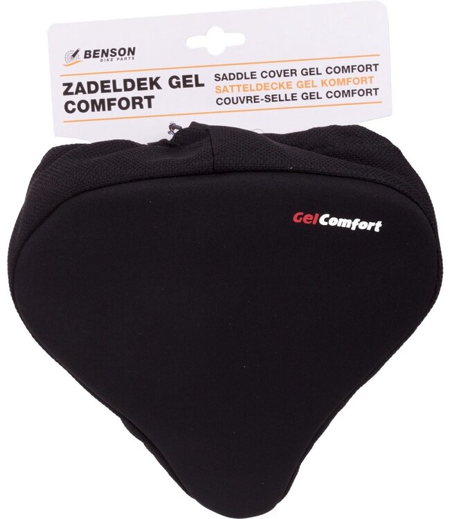 Benson Fietszadelhoes - Zwart - Gel Comfort