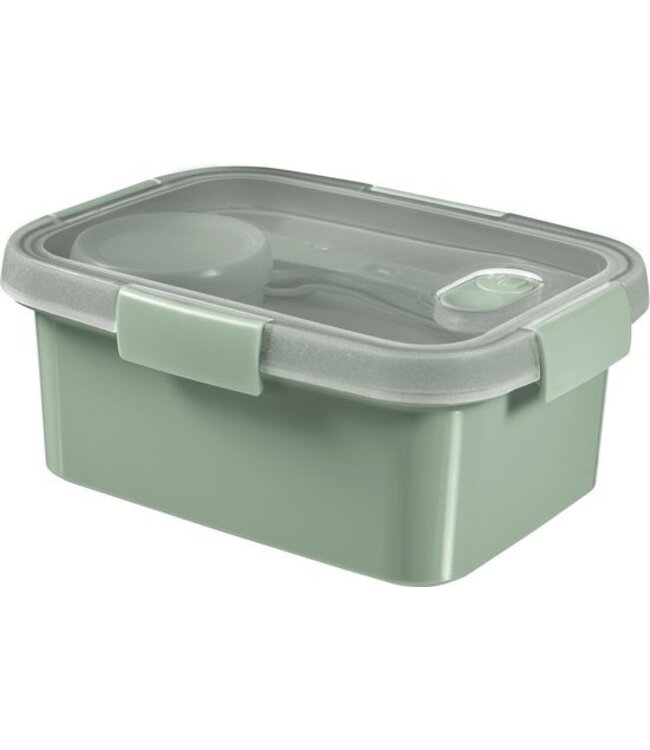 Curver Smart To Go Eco Lunchbox 1,2L + Bestekset + Sauscup