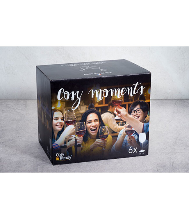 Cosy Moments Wijnglas - set 6 - 38cl