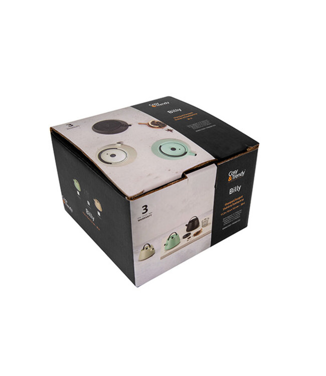 Cosy & Trendy Theepot - 0,38L - Billy zwart - gietijzer
