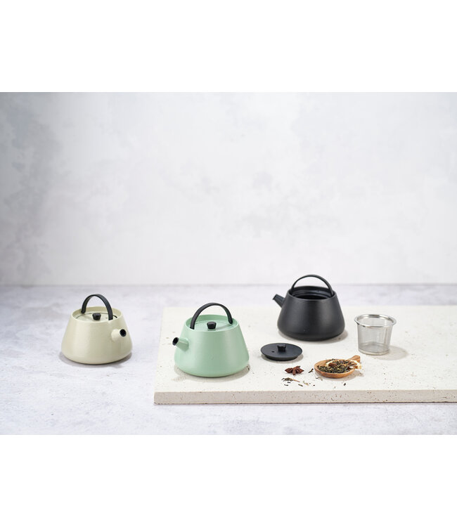 Cosy & Trendy Theepot - 0,38L - Billy zwart - gietijzer