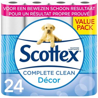 Scottex Toiletpapier Complete Clean 24 rollen