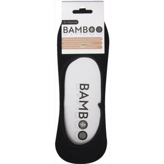 Bamboo Organic Airco Footies Zwart One-Size - 3 paar