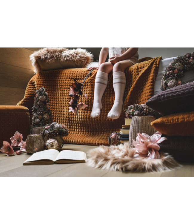 Cosy @ Home Onderlegger fur - beige - dia.35