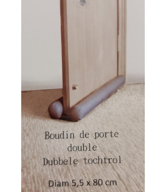 Dubbele Tochtrol - 80 cm