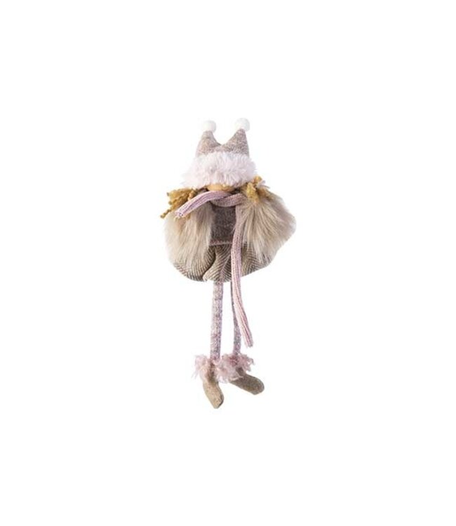 Cosy @ Home Winterkind met losse beentjes - Lotte - H26cm
