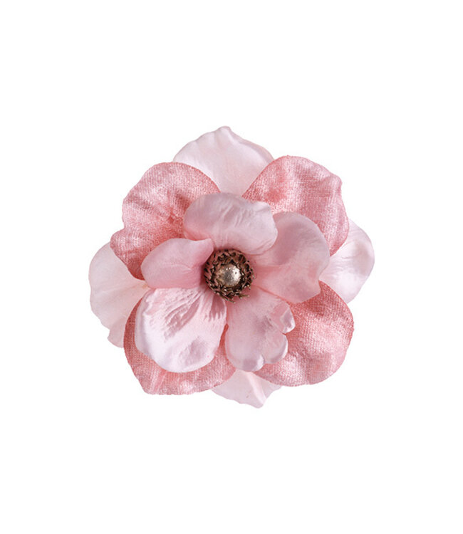 Cosy @ Home Bloem Anemone met clip - roze -  dia.11H5cm