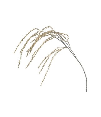 Cosy @ Home Tak - Amaranthus - glitter crème - H82cm