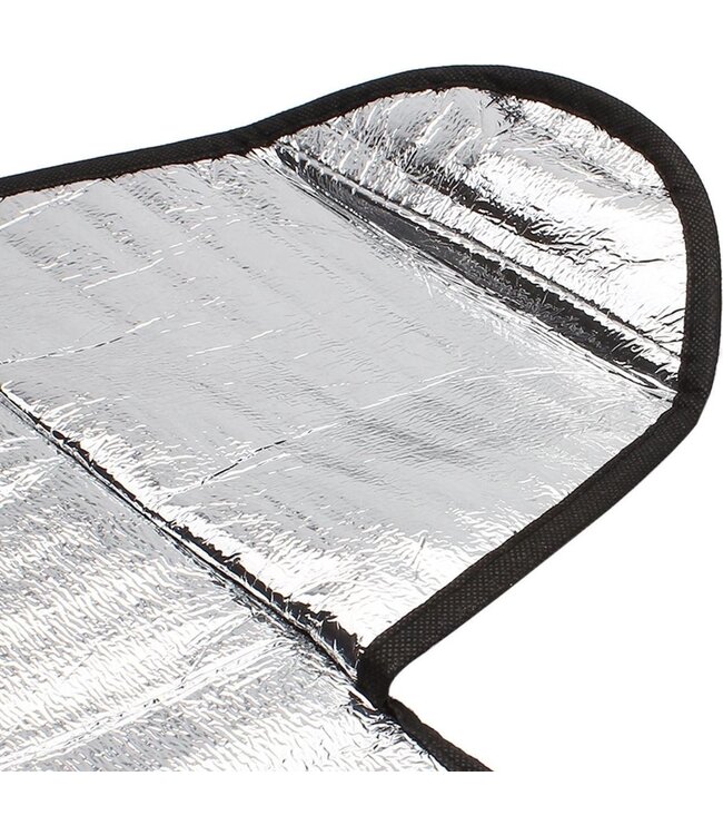 Benson Auto winterscherm Voorruit - Universeel - Grijs