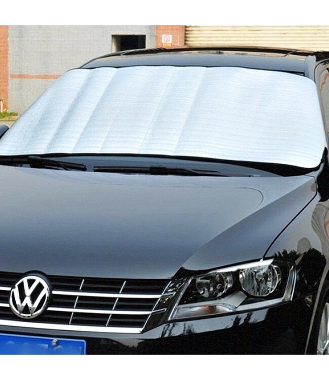 Benson Auto winterscherm Voorruit - Universeel - Grijs