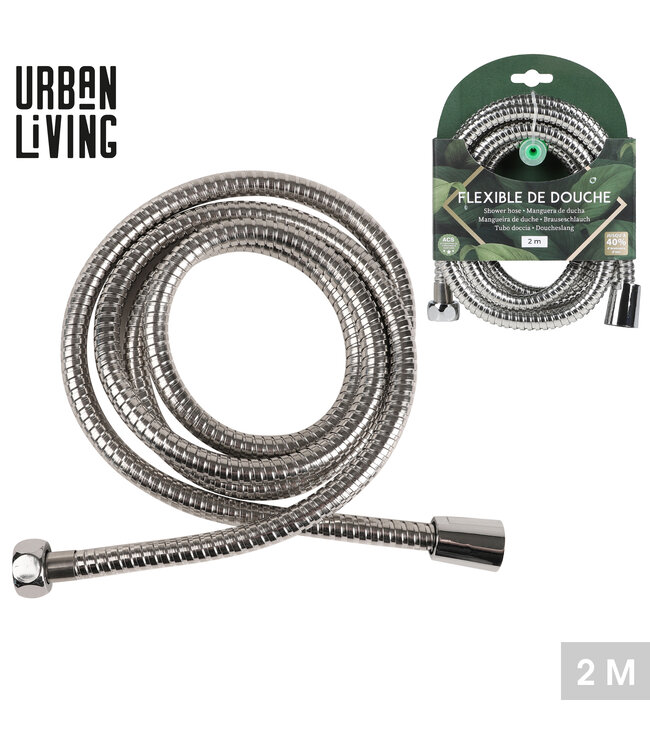 Urban Living Doucheslang  2M - RVS