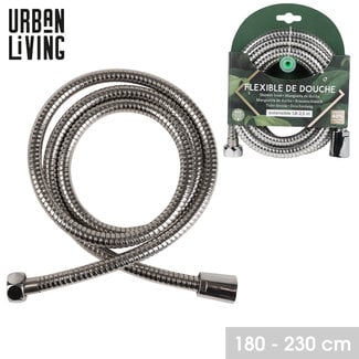 Urban Living Doucheslang  uitschuifbaar 180/230cm - RVS