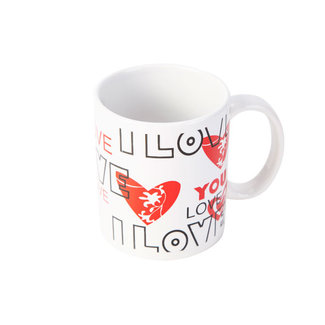 Cosy & Trendy Beker - I love you - 37cl