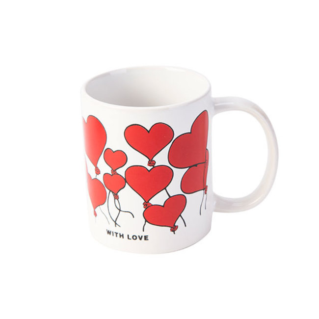 Cosy & Trendy Beker - With love - 37cl