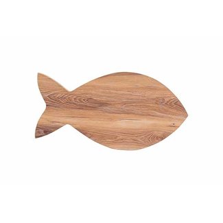 Cosy @ Home Serveerplankje - 20x10,5cm - hout - Fish