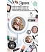 Benson  Make Up Spiegel met LED ring - met Touch Dimmer - 2 zijde