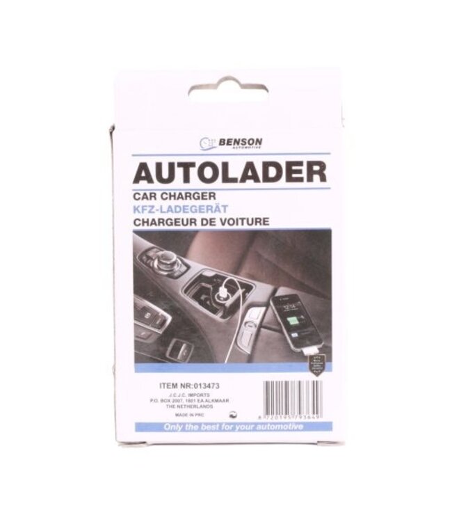 Benson Autolader USB + USB-C 12-24V
