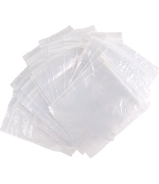 Benson Zakje - Afsluitbaar - 10x13cm - 40 stuks -zipsluiting