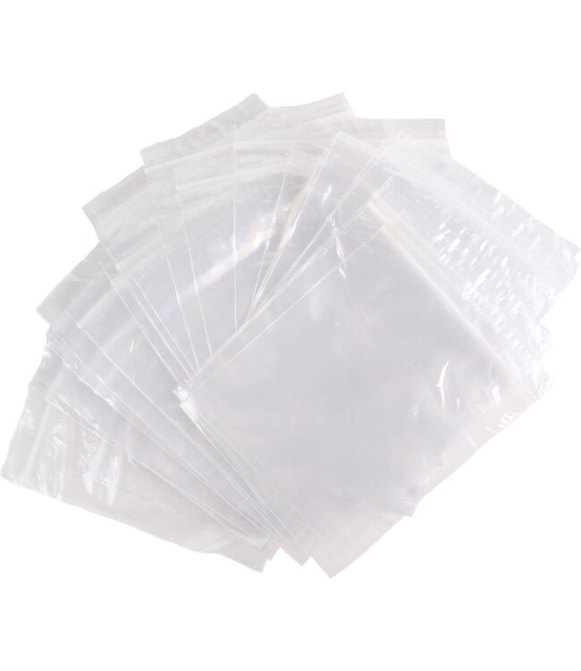 Benson Zakje - Afsluitbaar - 10x13cm - 40 stuks -zipsluiting