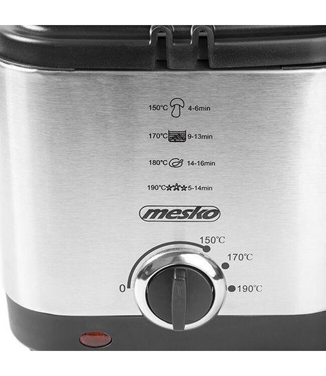 Mesko Friteuse - 1,5L - 900 watt