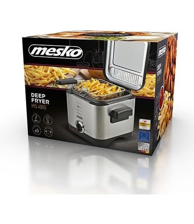 Mesko Friteuse - 1,5L - 900 watt
