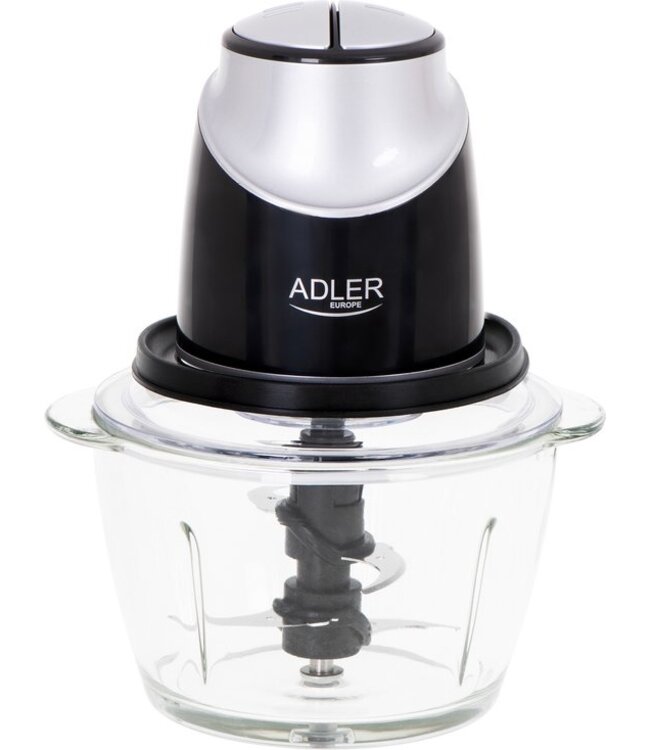 Adler Hakmolen - met glazen kom - 1,2L - 300 watt