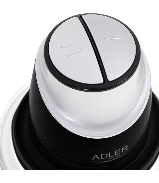 Adler Hakmolen - met glazen kom - 1,2L - 300 watt