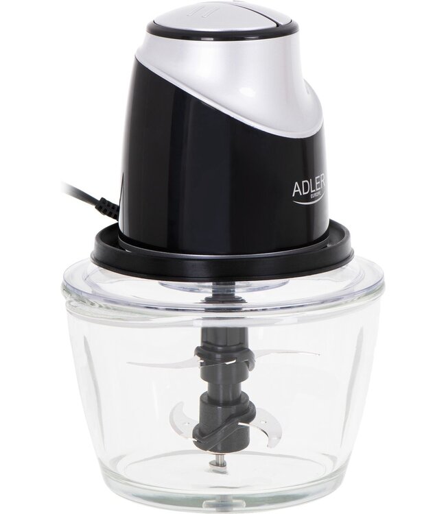 Adler Hakmolen - met glazen kom - 1,2L - 300 watt