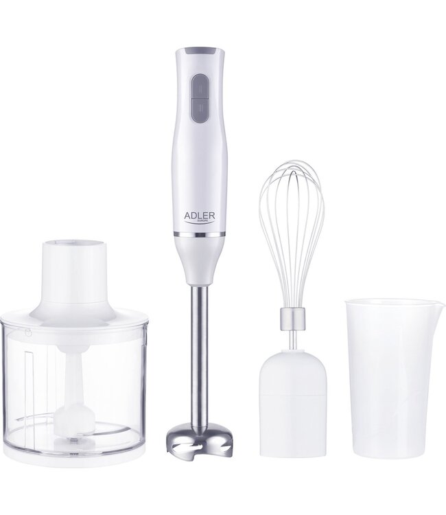 Adler Staafmixerset - 800 watt - RVS - Blender 0,75L