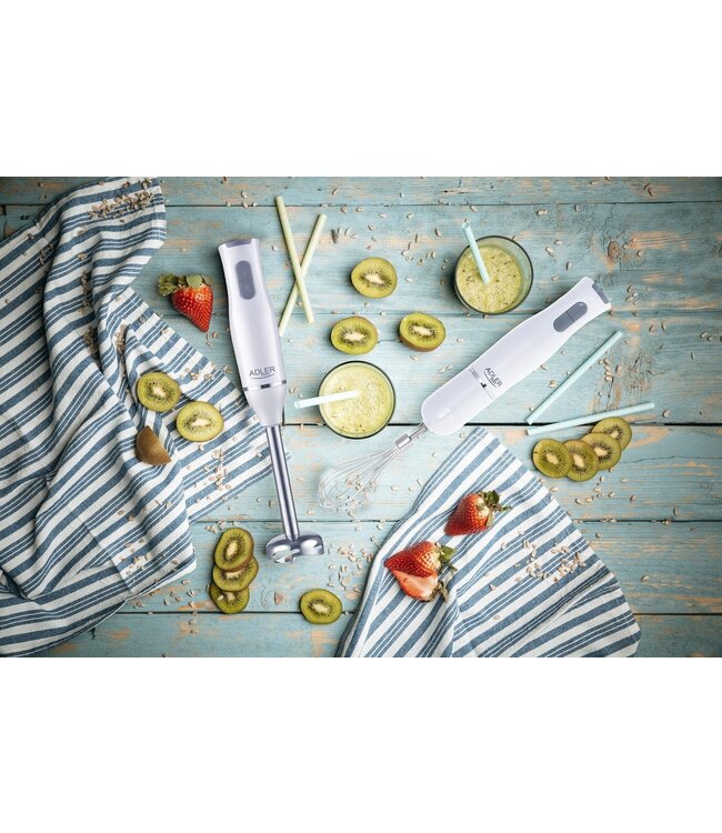 Adler Staafmixerset - 800 watt - RVS - Blender 0,75L