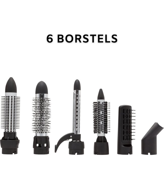 Adler Haardroger set - 6 borstels - Föhn