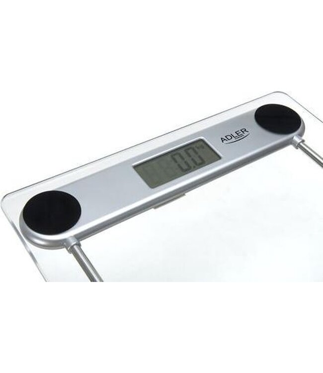 Adler Personenweegschaal - 100g-150kg - glas