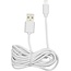 Benson Mobiele Oplader - USB naar Lightning Kabel - 1 meter - Wit