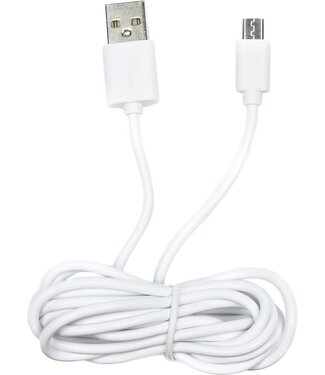 Benson Mobiele Oplader - USB naar Micro USB Kabel - 1 meter - Wit