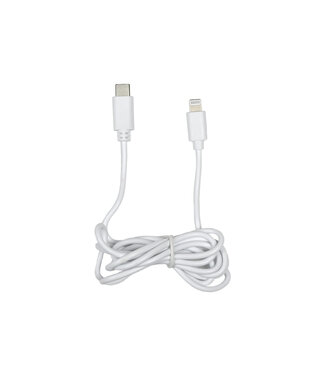 Benson Mobiele Oplader - Type C naar Lightning Kabel - Wit